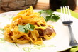 Pappardelle con i funghi porcini