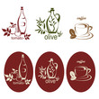 A set off food icons