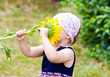 Girl with sunflower