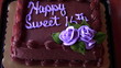 Sixteenth Birthday Cake