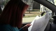 Studying Map Before Leaving
