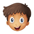 A face of a boy