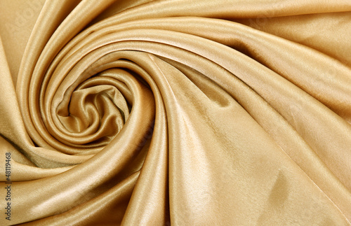 Photo: beautiful silk drape, close up beautiful silk drape, close up