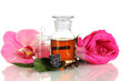 Create perfume isolated on white