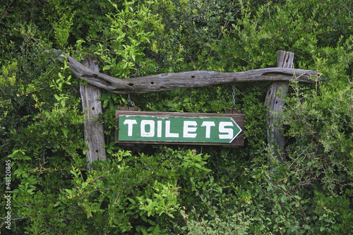 Photo: Toilets here Toilets here