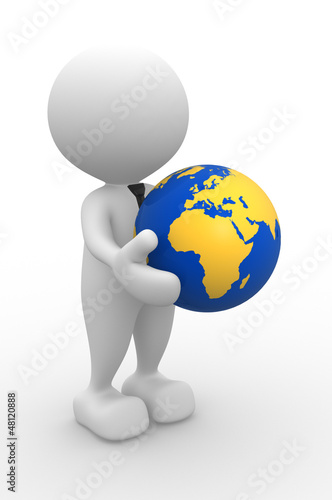 Illustration: Earth globe Earth globe