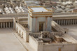 Second Temple. Model of the ancient Jerusalem.