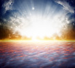 Beautiful sunrise