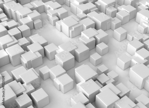Illustration: Abstract 3d cubes backround large resolution Abstract 3d cubes backround large resolution
