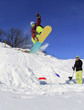 Photo: Snowboarder in the sky Snowboarder in the sky