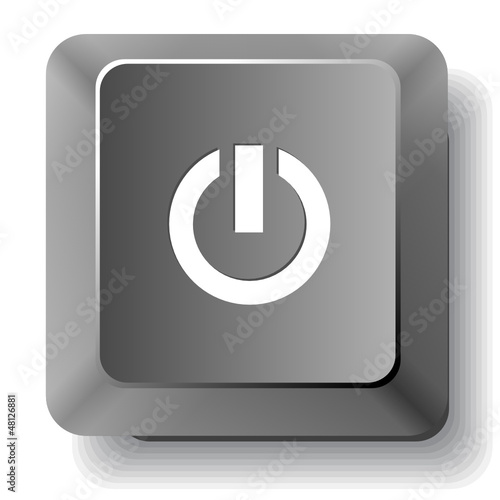 Vector: Switch element. Vector computer key. Switch element. Vector computer key.