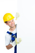 freundlicher handwerker