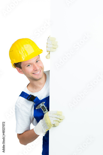 Photo: freundlicher handwerker freundlicher handwerker