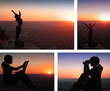 Silhouette of Business Woman