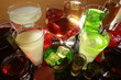 Foto: Colorful cocktail variety Colorful cocktail variety