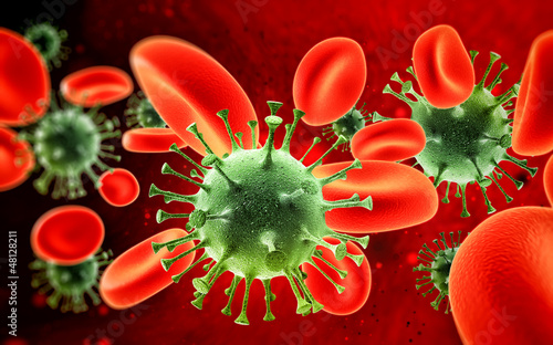 Illustration: bacteria infection bacteria infection