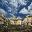 Catania Roman Amphitheatre, Sicily, southern Italy