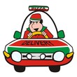 man in the car-pizza