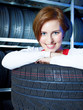 Apprentice is happy with a trainee position in a tire warehouse