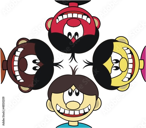 Vector: stop racism - Do not be racist! stop racism - Do not be racist!