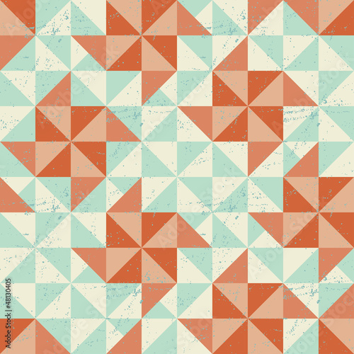 Vector: Seamless geometric pattern with origami elements. Seamless geometric pattern with origami elements.