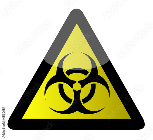 Illustration: biohazard sign biohazard sign