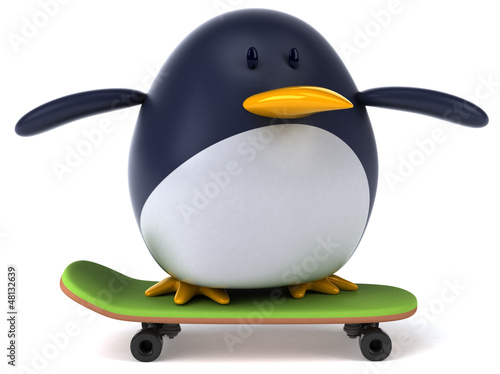 Illustration: Fun penguin Fun penguin