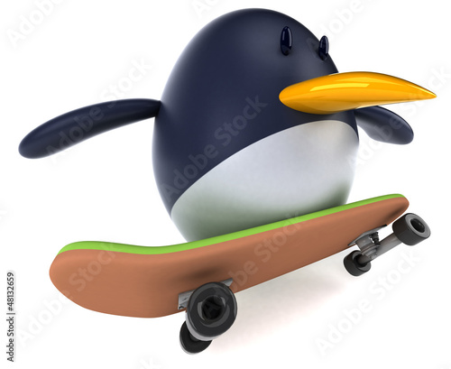 Illustration: Fun penguin Fun penguin