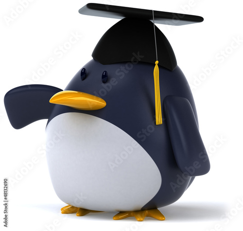 Illustration: Fun penguin Fun penguin
