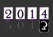 Nouvel an 2014 - Calendrier Fond Saint Sylvestre
