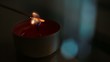 candle igniting