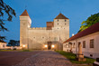 Kuressaare Fortress in a summer night