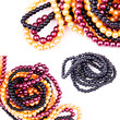 Necklaces of colored balls