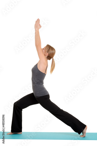 Photo: Young woman doing Yoga pose Young woman doing Yoga pose