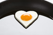 frying an egg