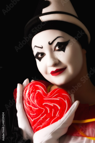 Photo: Pierrot in love Pierrot in love