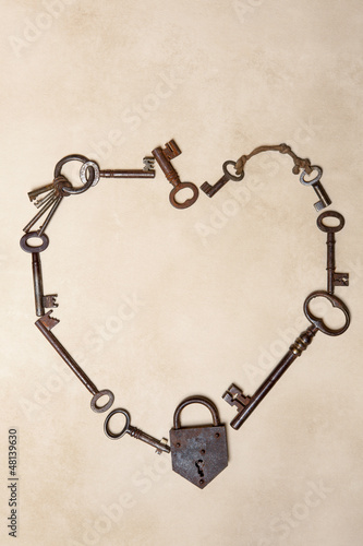 Photo: Heart of keys Heart of keys