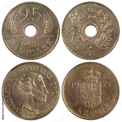 Photo: old rare coins of denmark old rare coins of denmark