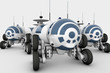 Illustration: Vehicle - the space rover, a mobile laboratory Vehicle - the space rover, a mobile laboratory