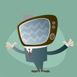 retro tv mann