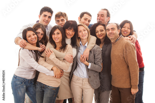 Photo: Large Group of People, Big Family Large Group of People, Big Family