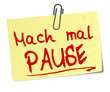 Pause Post It  #130102-svg01