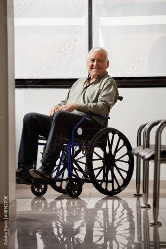 Photo: Happy Disabled Senior Man Happy Disabled Senior Man