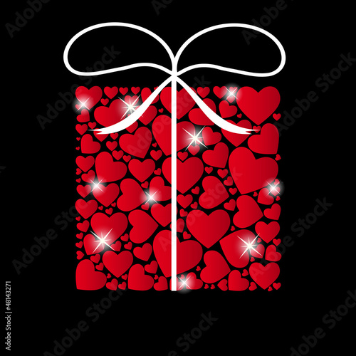 Vector: Valentines day heart backgroung, vector illustration Valentines day heart backgroung, vector illustration