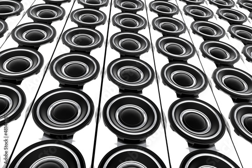 Illustration: Speakers Wall Speakers Wall