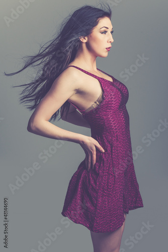 Photo: the purple dress the purple dress