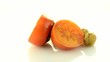 Ripe persimmon and nuts