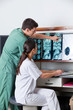Medicals Technicians Working At Clinic