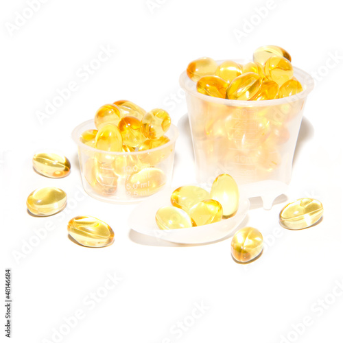 Photo: Fish oil capsules Fish oil capsules