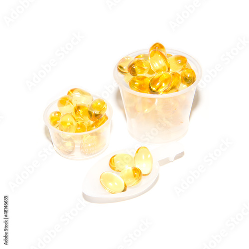 Photo: Fish oil capsules Fish oil capsules